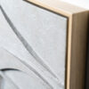 WALL DECOR VEN MEDIUM POLYRESIN BEIGE 34X34X3.5CM - Image 2