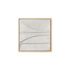 WALL DECOR VEN MEDIUM POLYRESIN BEIGE 34X34X3.5CM