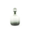 GLASS BOTTLE DIO SMALL GLASS GREY 16X16X28CM