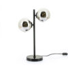 TABLE LAMP STELLAR BLACK 36X18X55CM
