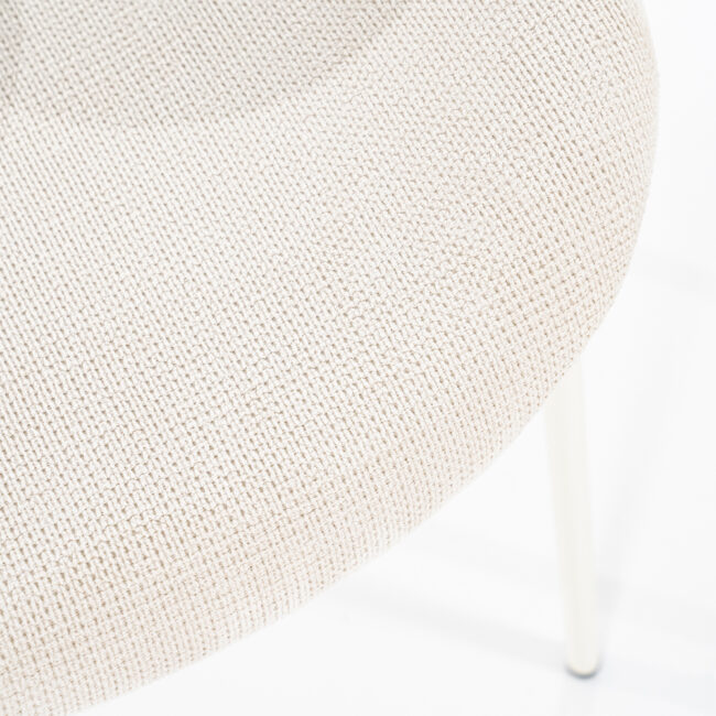 DINNING CHAIR ACE BEIGE 50X61X80CM - Image 4