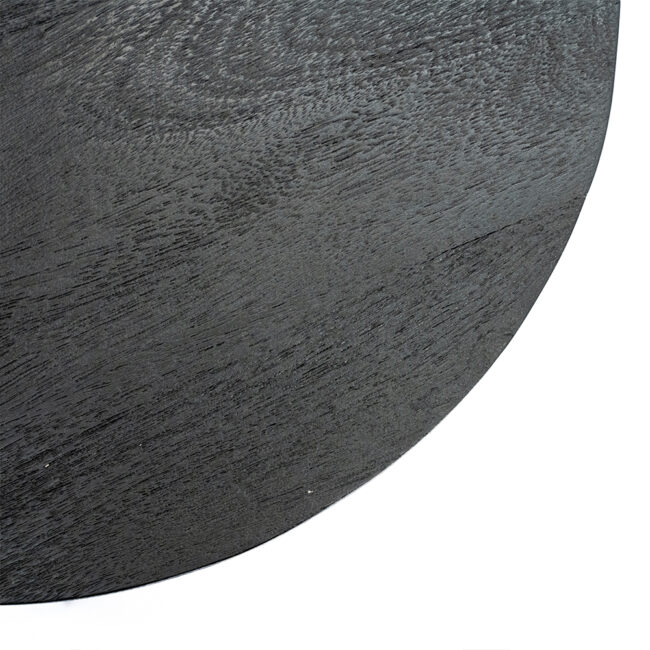 SIDE TABLE KENJI BLACK 50X50X50CM - Image 3