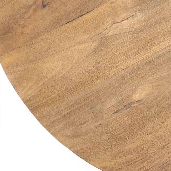 COFFEE TABLE KENJI BROWN 70X70X40CM - Image 3