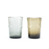 DRINKING GLASS BUBBLE SMALL GREY 7.5X7.5X10.5CM - Image 2