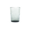 DRINKING GLASS BUBBLE SMALL GREY 7.5X7.5X10.5CM