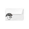 ENVELOPES POLLEN IRIDESCENT WHITE 140X140MM 20PCS