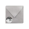 ENVELOPES POLLEN SILVER 165X165MM 20PCS