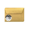 ENVELOPES POLLEN GOLD 114X162MM 20PCS