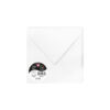 ENVELOPES POLLEN WHITE 165X165MM 20PCS