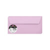 ENVELOPES POLLEN DRAGEE PINK 110X220MM 20PCS