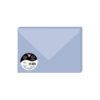 ENVELOPES POLLEN LAVENDER BLUE 125X138MM 20PCS