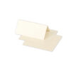 PLACE CARD POLLEN IRIDESCENT CREAM 85X80MM 25PCS