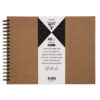 KRAFT NOTEBOOK WITH 40 SHEETS 32X24CM