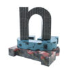 FUNNY LITTLE LETTER N BROWN 5X22X23CM - Image 3