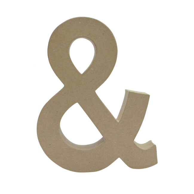 LARGE FUNNY SYMBOL & BROWN 23CM