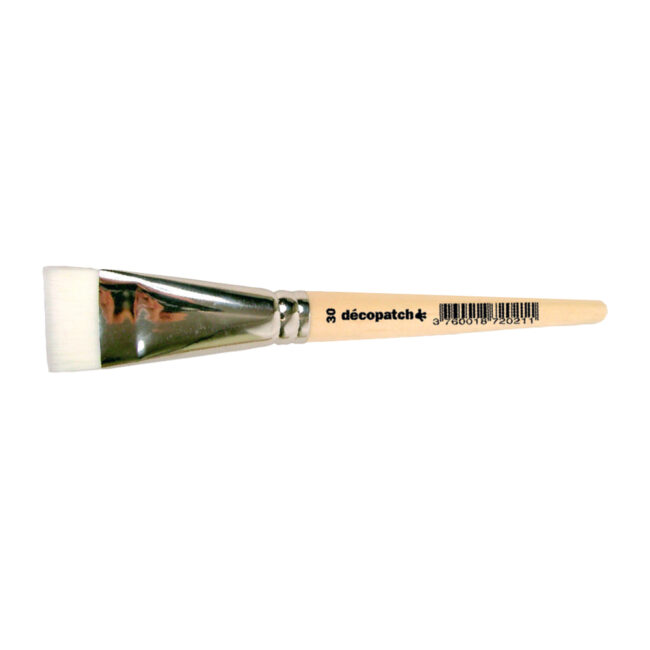 LARGE NYLON PAINTBRUSH BROWN 20.5CM