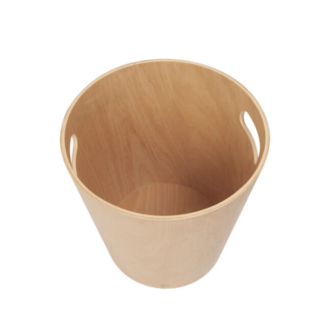 WOODROW STORAGE STOOL WHITE NATURAL 4.3KG 40X28XH41CM - Image 4