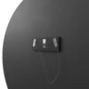 ROUND HUBBA WALL MIRROR METALLIC TITANIUM 2.55X86.35X86.35CM - Image 4