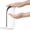 EMPEROR SOAP DISPENSER BLACK/WHITE 255ML 20XH10CM - Image 2