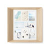 LOOKOUT WALL PHOTO FRAME MULTI BLACK 2.3KG 50X6X50CM