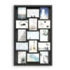 PIXIE MULTI PICTURE WALL FRAME BLACK 2.6KG 49X4XH76CM