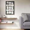 PIXIE MULTI PICTURE WALL FRAME BLACK 2.6KG 49X4XH76CM - Image 2