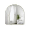 HUBBA ARCHED MIRROR BRASS 86X91CM