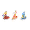 JELLY & SUGAR DINOSAUR ASSORTED H3.7-4.8-5.5CM