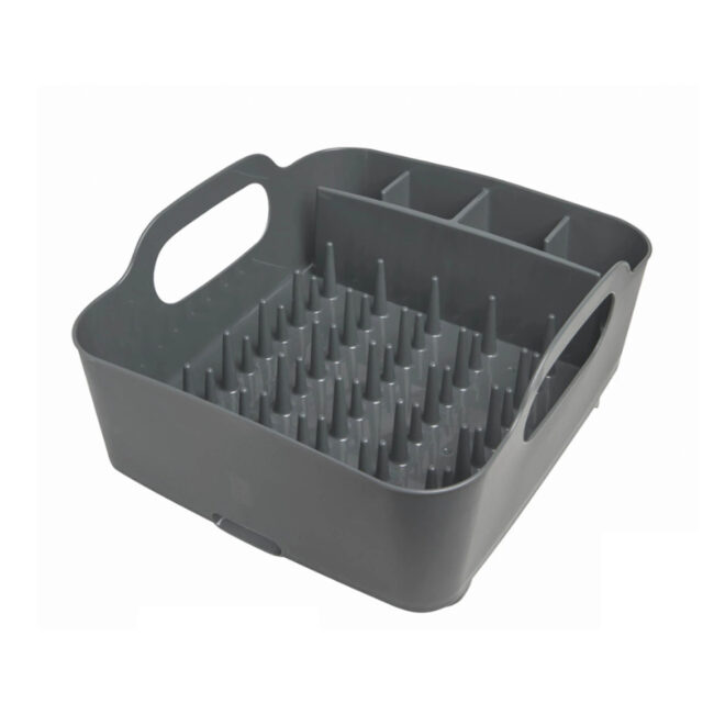 TUB COUNTER TOP DISH RACK CHARCOAL 36X34XH18 - Image 3