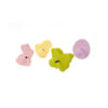 SET OF 4 MINI COOKIE EASTER CUTTERS 50X36X18MM