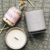 SOY CANDLE 'LOTS OF LOVE' AMBER'S SECRET SCENT 8X8X9CM - Image 2