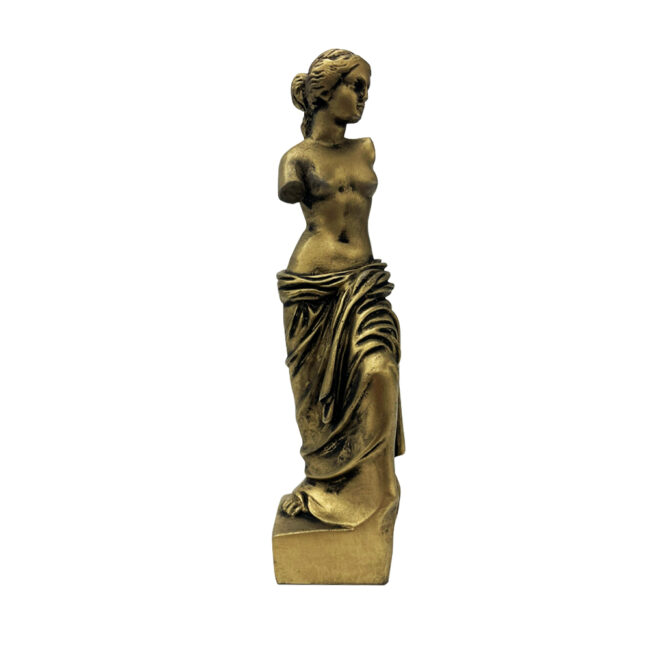 APHRODITE OF MILOS GOLD 16CM
