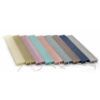 FLAT SCRATCHED RECTANGULAR CANDLE HAZELNUT COLOR/VANILLA SCENT 3.2X1.5X30CM - Image 2