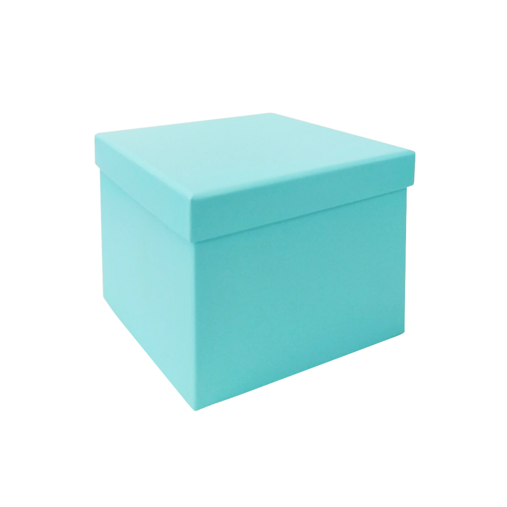 SQUARE BOX MATT PRINTING PAPER LIGHT BLUE