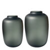 ARTIC SMALL VASE SATIN SEMI-TRANSPARENT GREY
