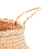 SEAGRASS BASKET NATURAL D35X30CM - Image 2