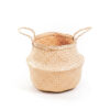 SEAGRASS BASKET NATURAL D35X30CM