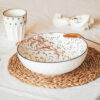 BOWL DOTED 20X20X7CM - Image 2