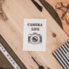 POSTCARD "CAMERA LIFE" 14.7X10.4X0.1CM - Image 2