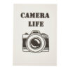 POSTCARD "CAMERA LIFE" 14.7X10.4X0.1CM