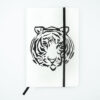 NOTEBOOK TIGER HEAD 21X15CM