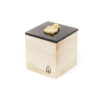 WOODEN BOX WITH MONKEY SMALL 10X10X11CM