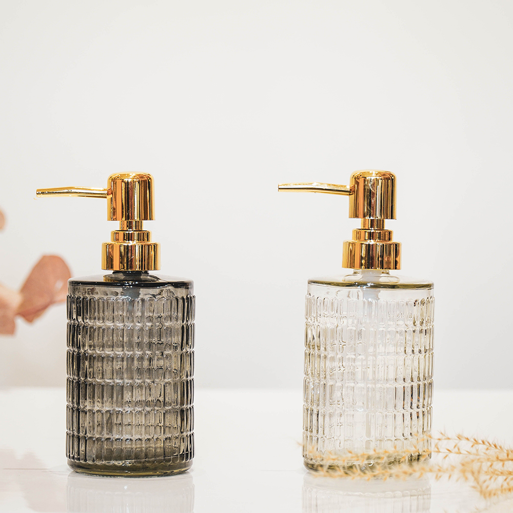 SOAP DISPENSER CLEAR 7.5X17.5CM - Image 2