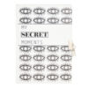 DIARY WITH LOCK "MY SECRET MOMENTS" 14.8X21CM