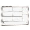 WEEKLY PLANNER WITH STRIPES 30X21CM