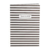 TO DO BOOKLET WITH STRIPES 14.8X21CM