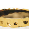 POT WHITE & GOLD 13CMX10.5CM - Image 2