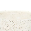 POT WHITE MATT WITH DOTS 12X9.5CM - Image 2