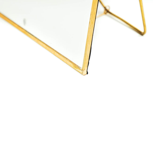 MIRROR RECTANGLE GOLD 30X20CM - Image 3