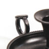 CANDLEHOLDER NOSTALGIC BLACK 13X11X7CM - Image 2